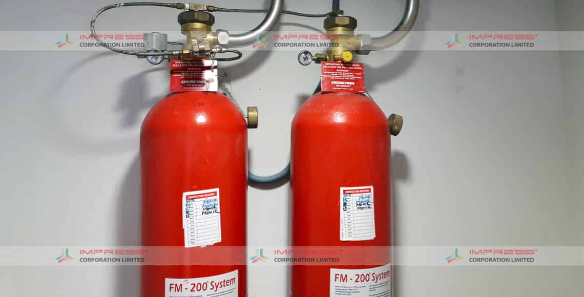 FM200 Novec1230 NAFS125 Fire Suppression System in Bangladesh
